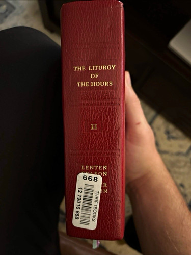 Liturgy the hours vol ii - of,
